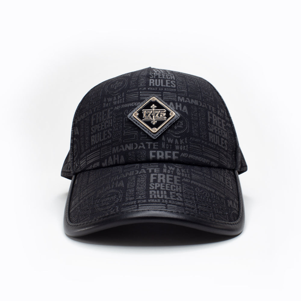 Branded Maha Hat (Black)