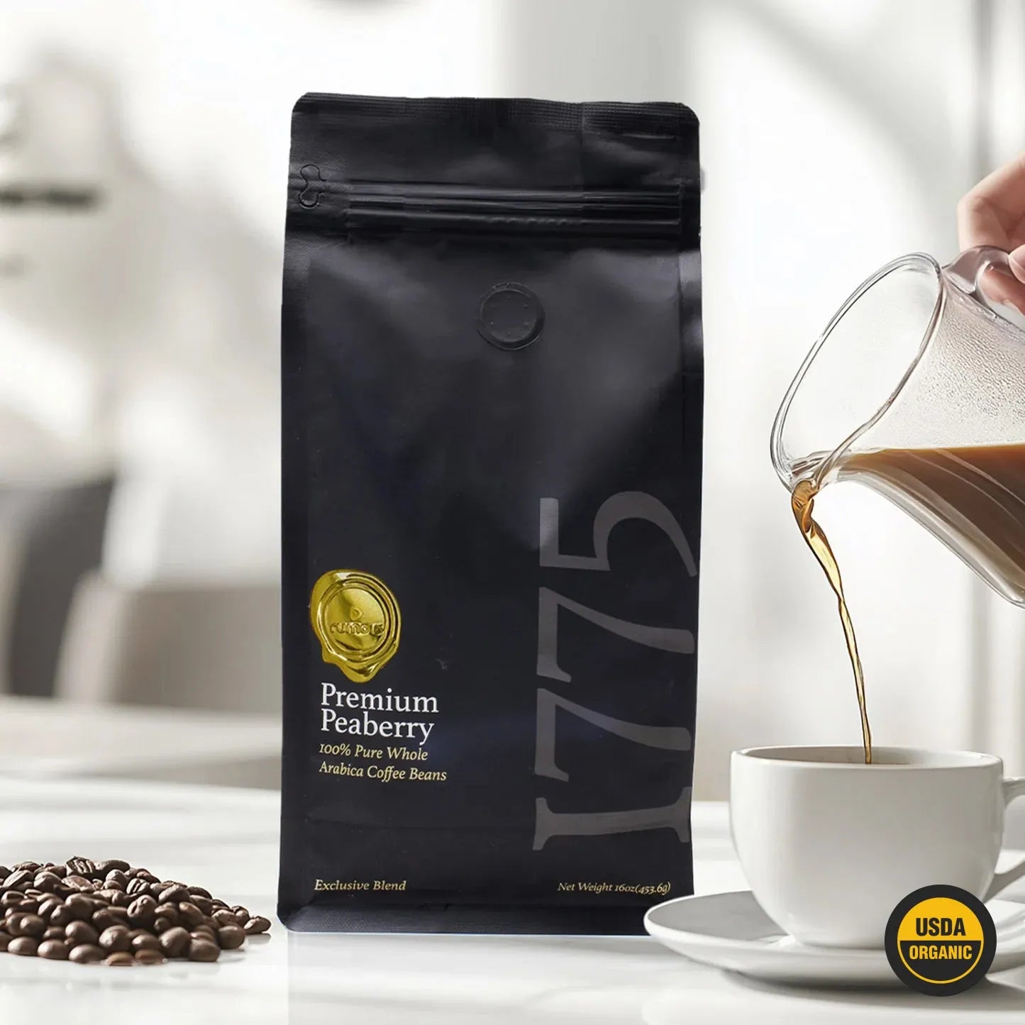 Premium Peaberry Coffee