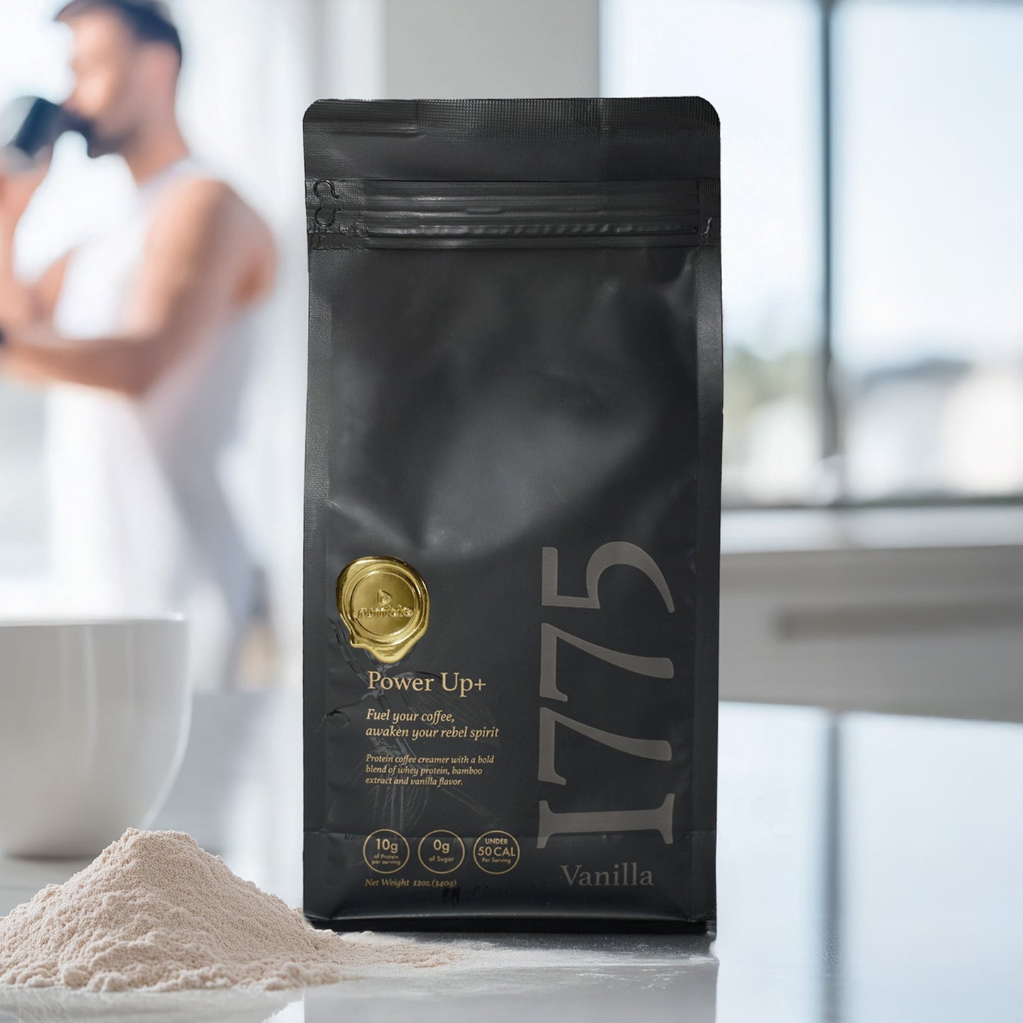 1775 Powerup+ Protein Coffee Creamer