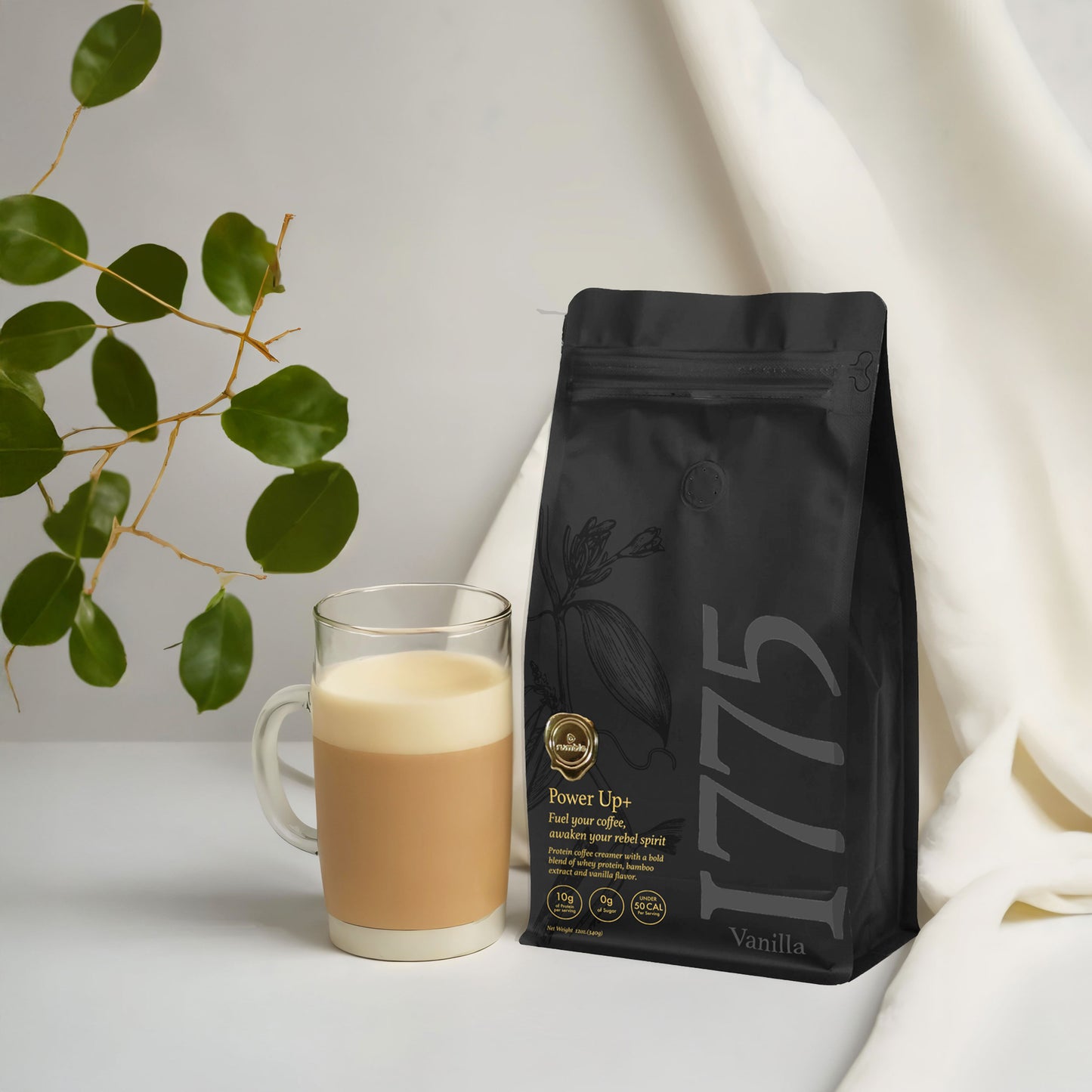 1775 Powerup+ Protein Coffee Creamer