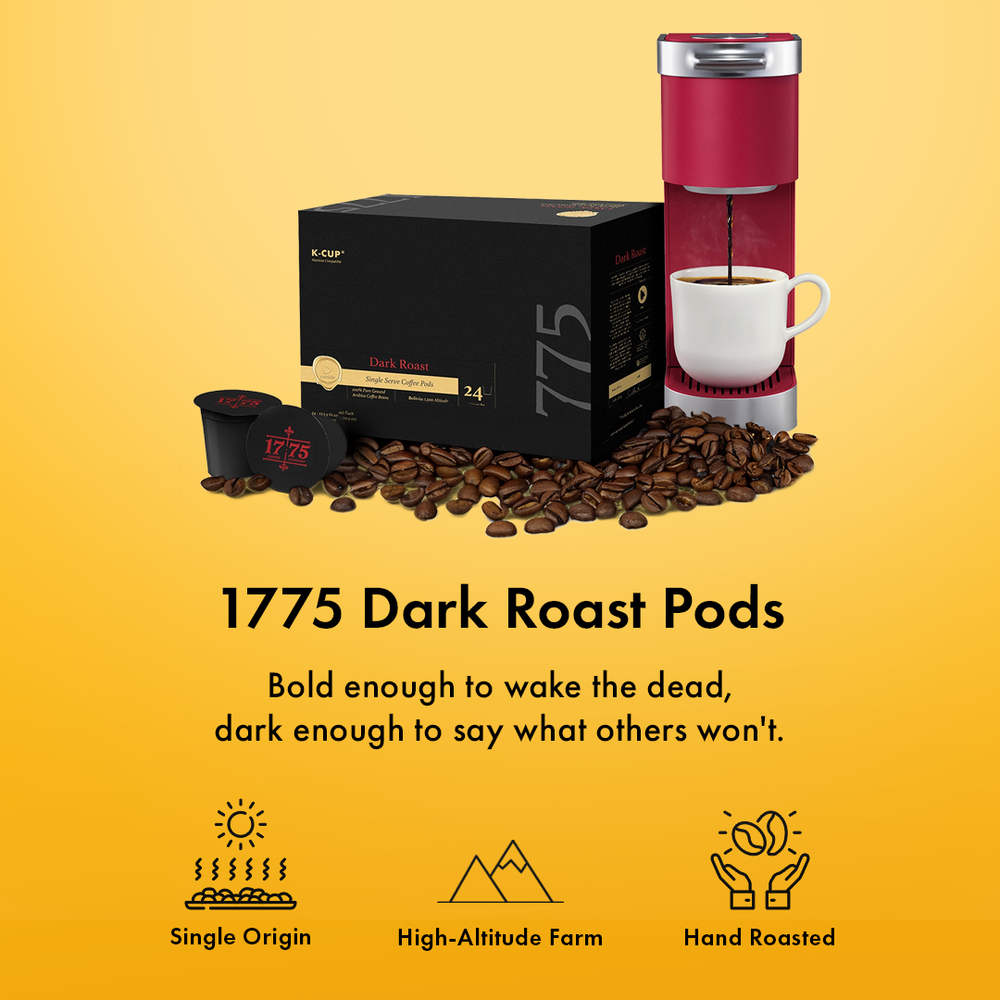 
                      
                        Dark Roast Pods
                      
                    