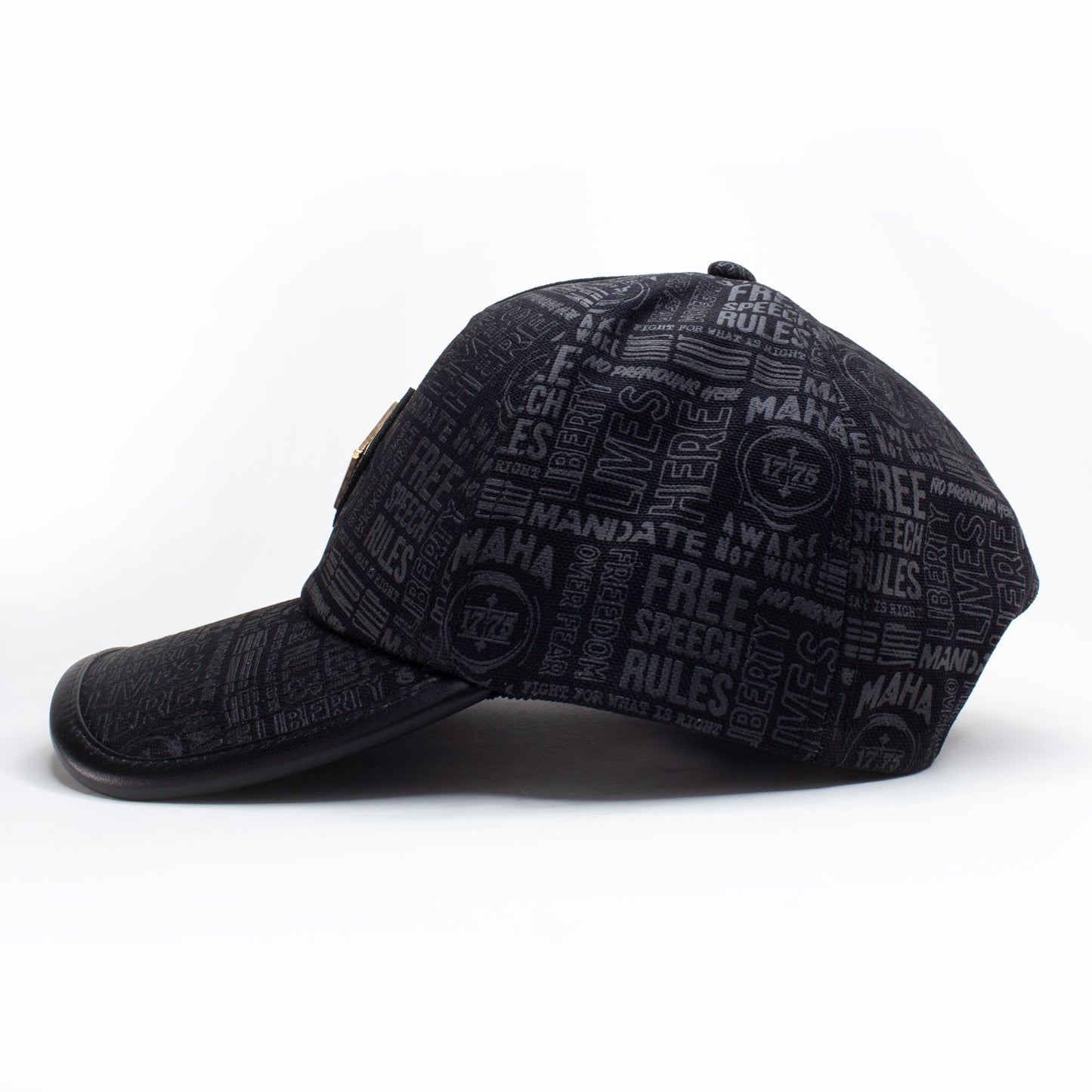 Branded Maha Hat (Black)