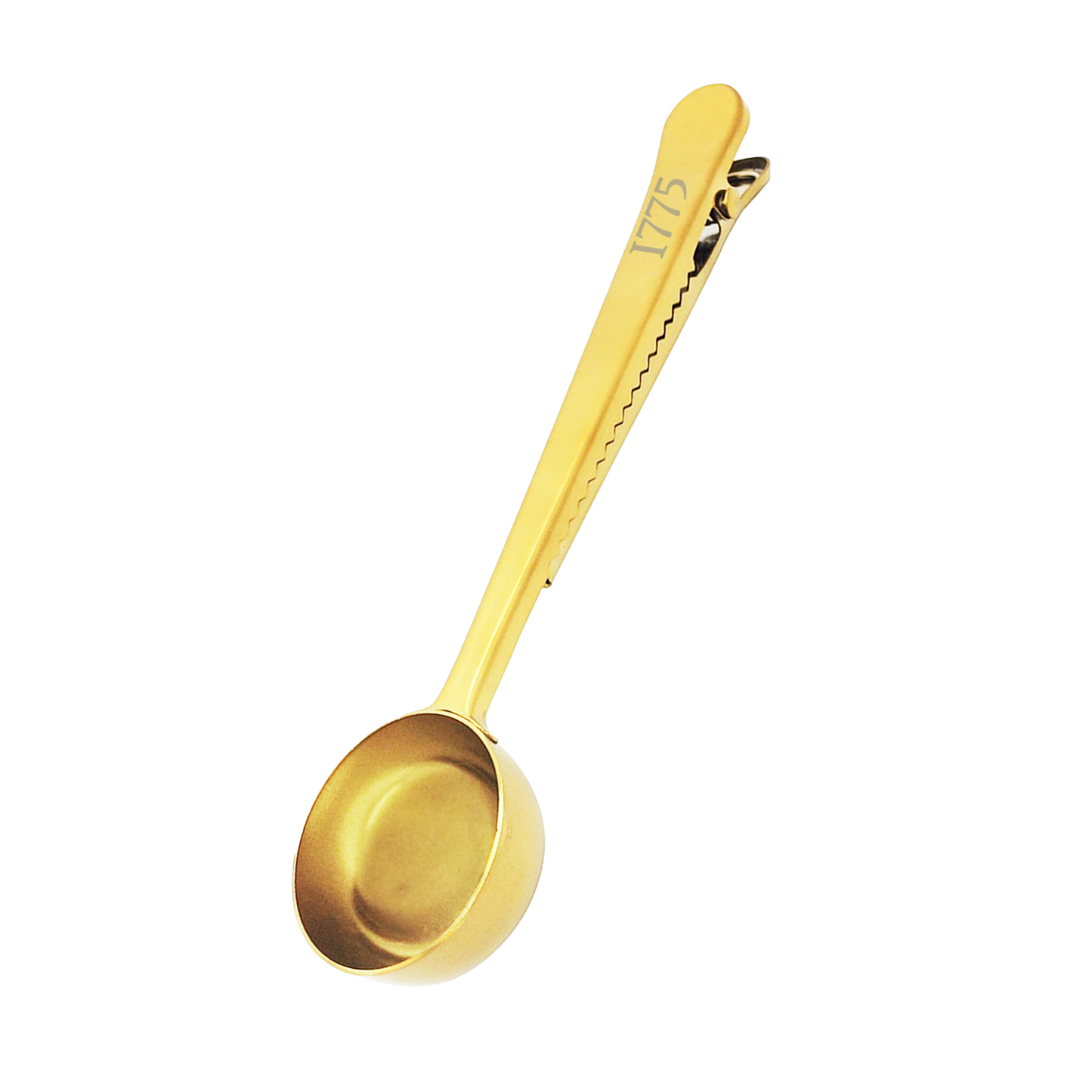 Limited Edition Gold Coffee Scoop & Bag Clip